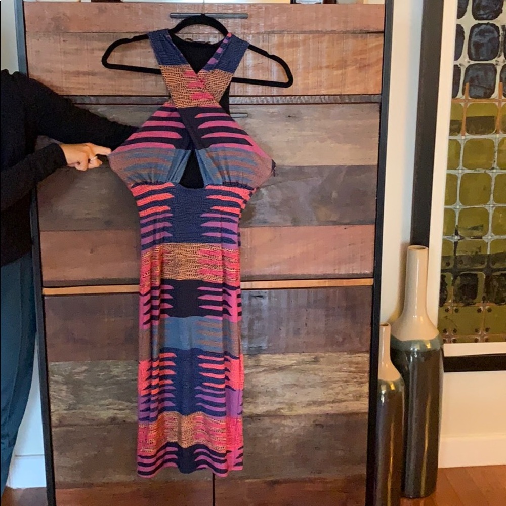 Mara Hoffman multi color dress